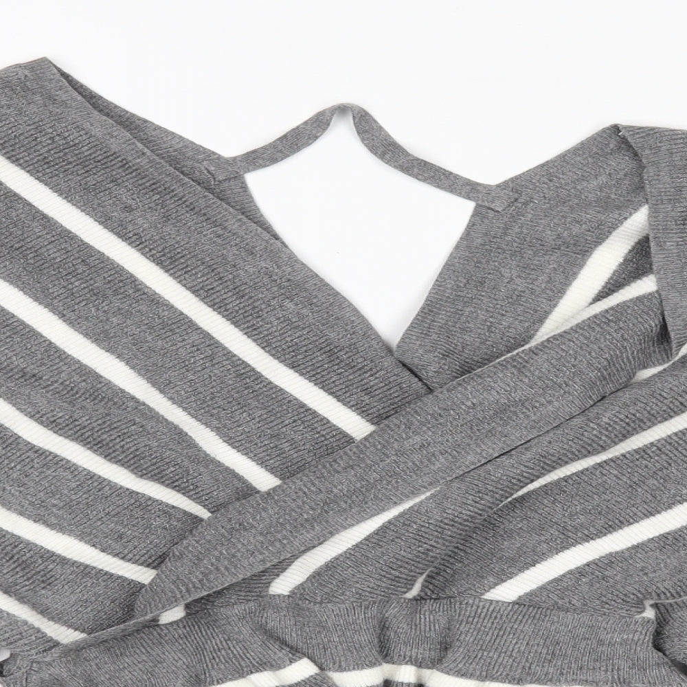 New Look Womens Multicoloured Striped  Pullover Jumper Size S