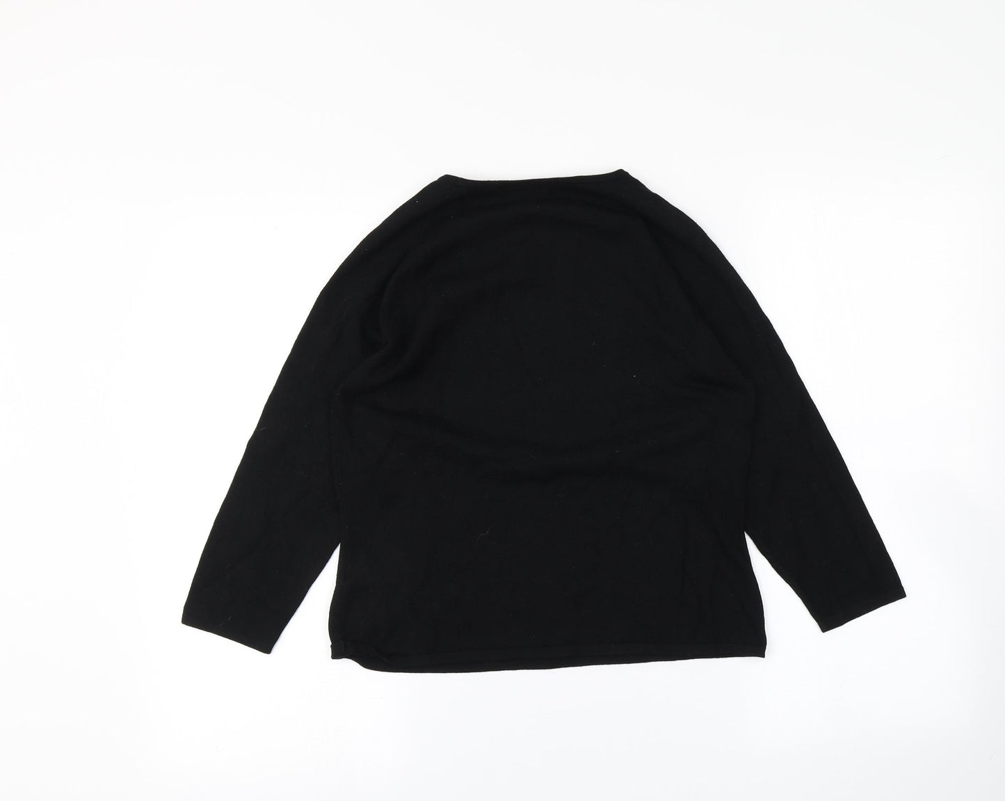 Marks and Spencer Womens Black   Basic T-Shirt Size 14