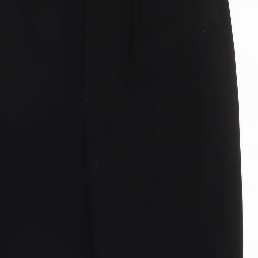 Zara Womens Black   Trousers  Size S L25 in