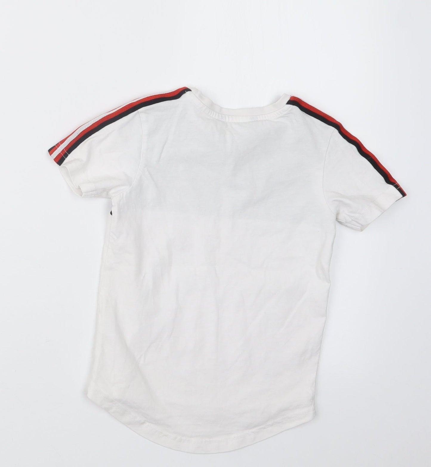 George Boys White   Basic T-Shirt Size 4-5 Years