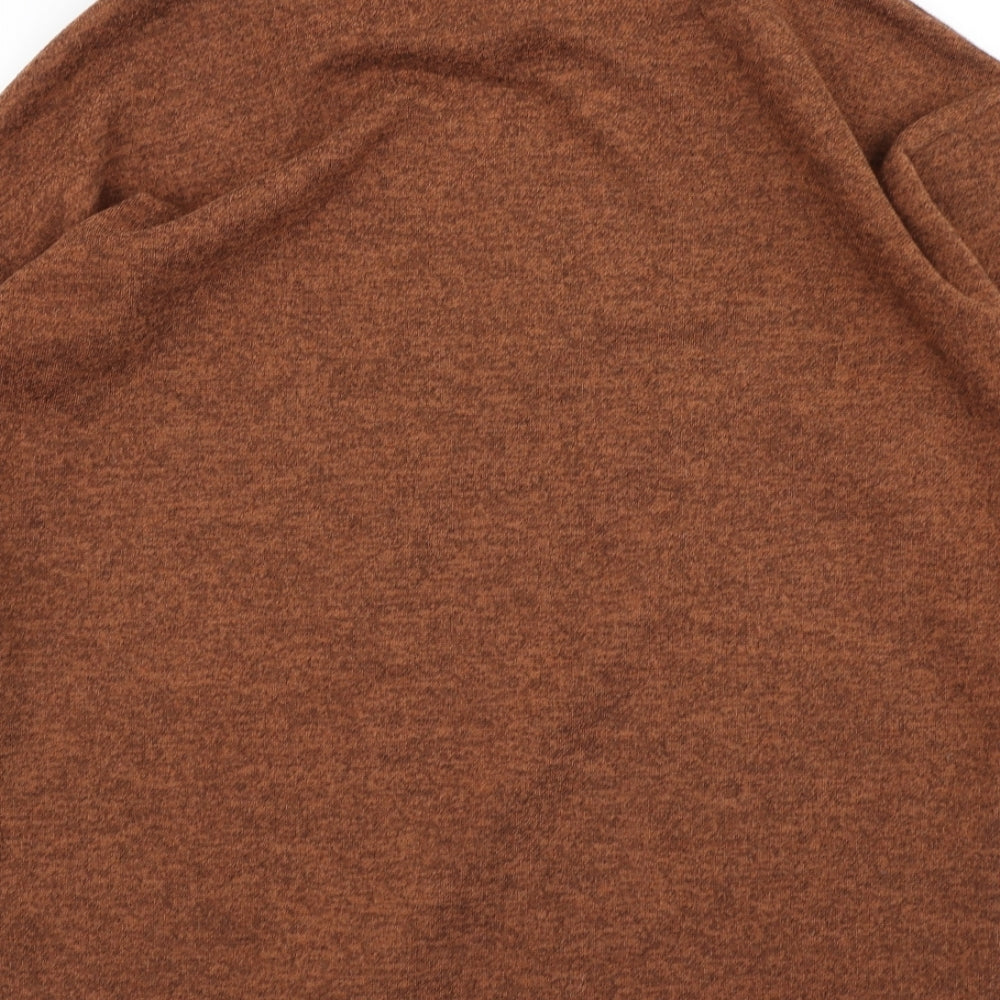 New Look Womens Brown   Basic T-Shirt Size M