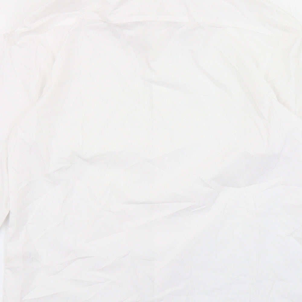 George Boys White   Basic Button-Up Size 11-12 Years