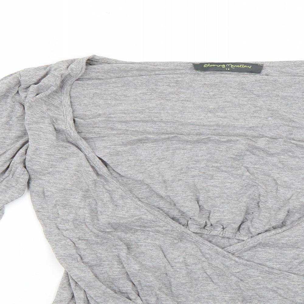 Blooming Marvellous Womens Grey   Basic T-Shirt Size 16