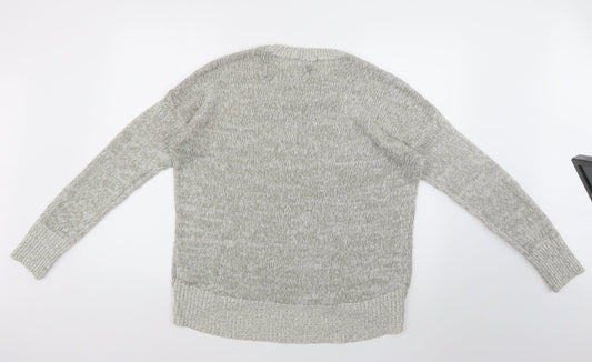 New Look Womens Grey   Pullover Jumper Size L