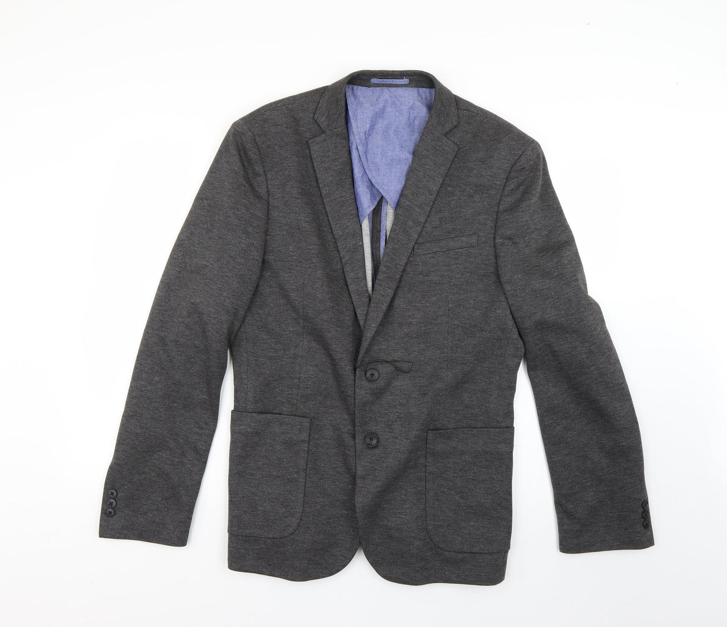 acw85 Mens Grey   Jacket Blazer Size L