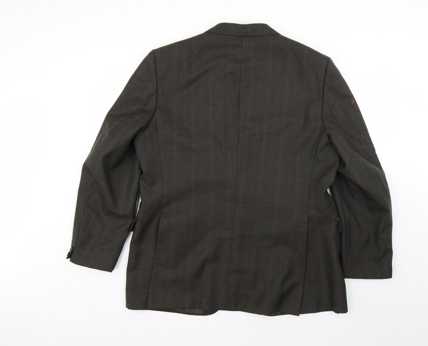 Preworn Mens Green Argyle/Diamond  Jacket Blazer