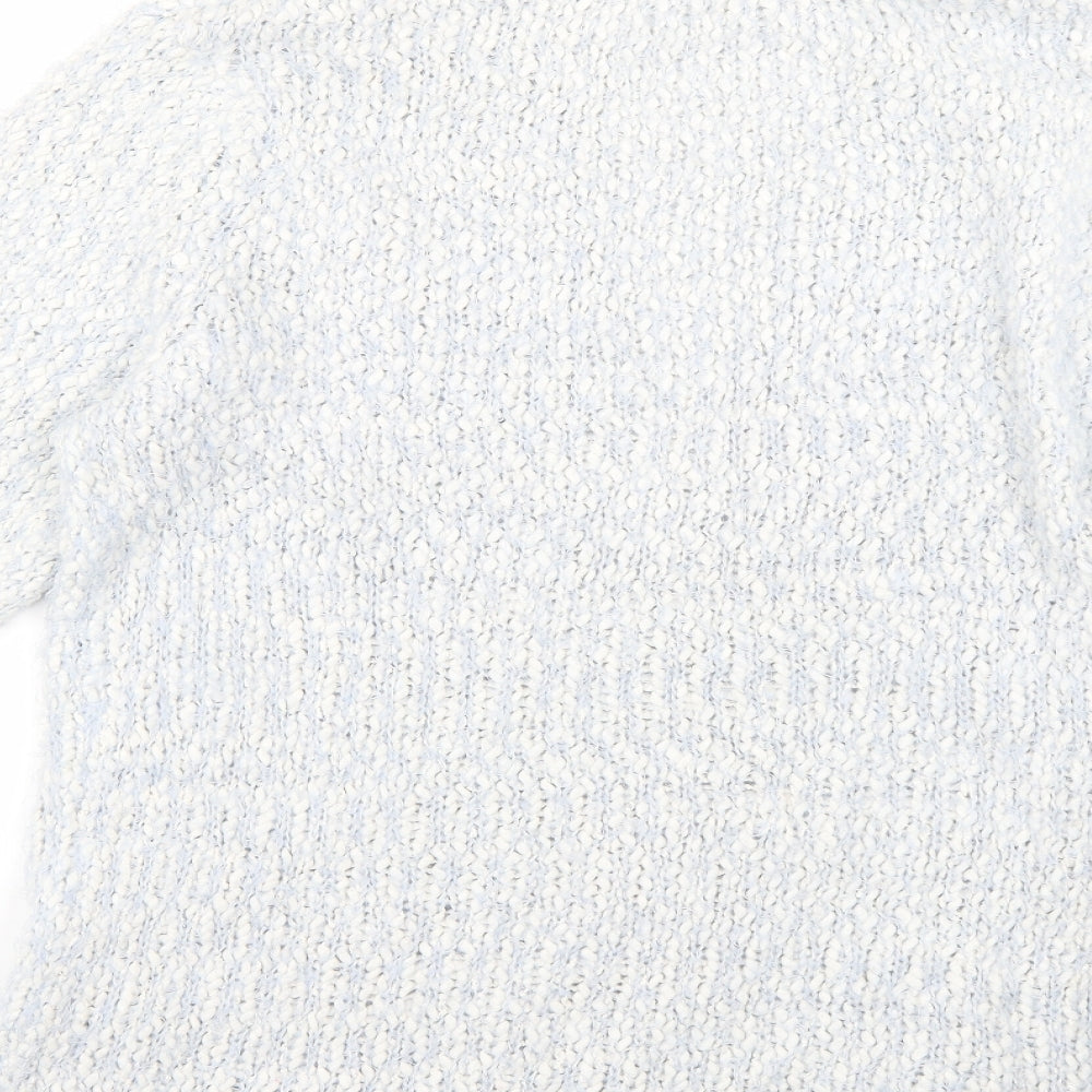 Peacocks Womens Blue   Pullover Jumper Size L