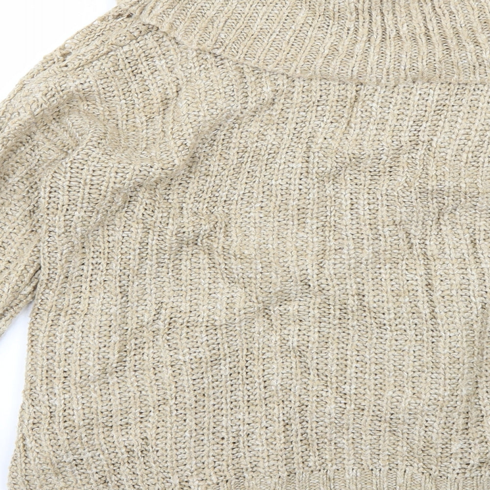Anthology Womens Beige   Pullover Jumper Size 16