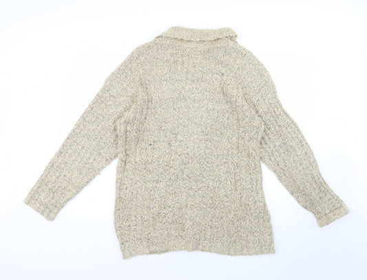 zingara Womens Beige   Cardigan Jumper Size M