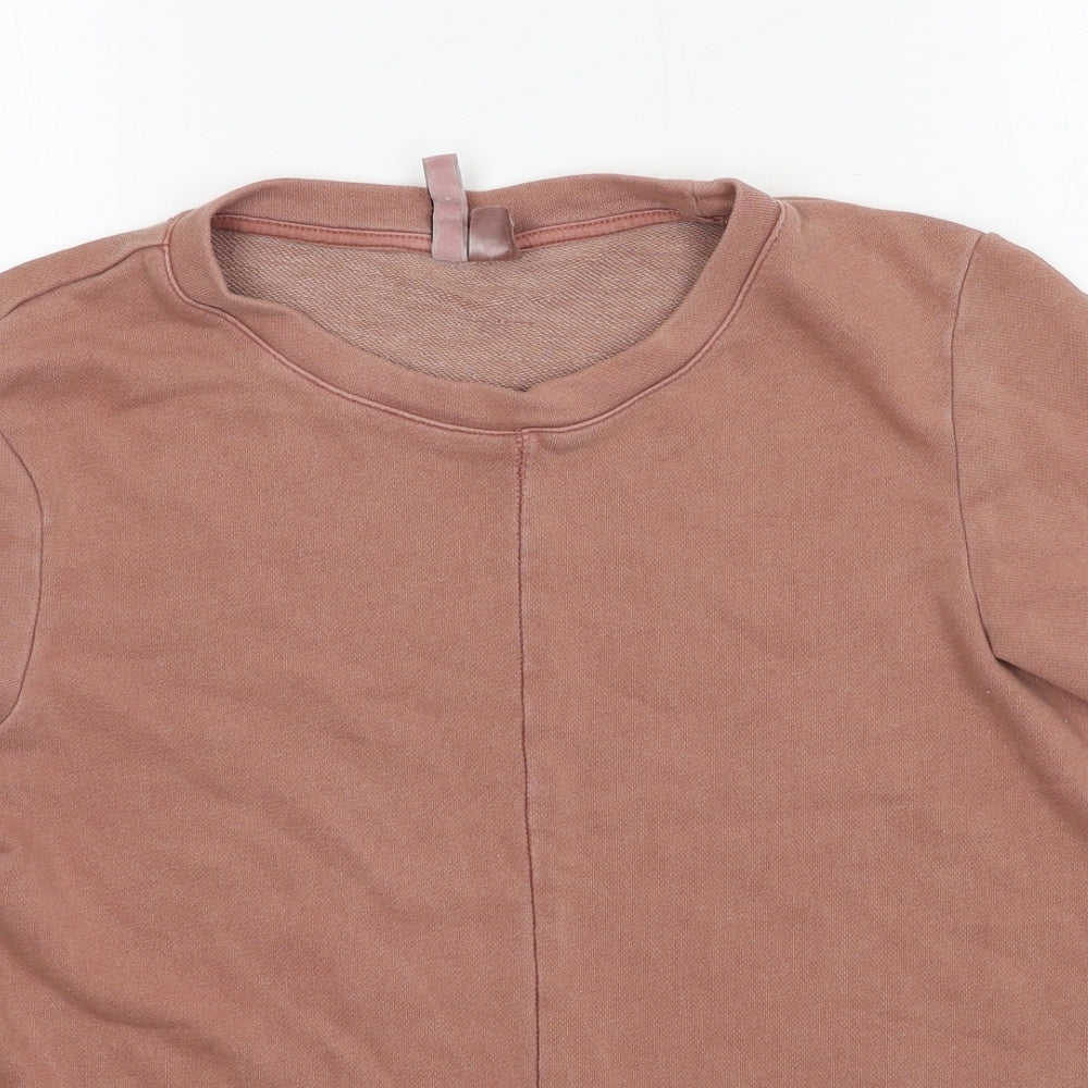 H&M Womens Pink  Jersey Basic T-Shirt Size S