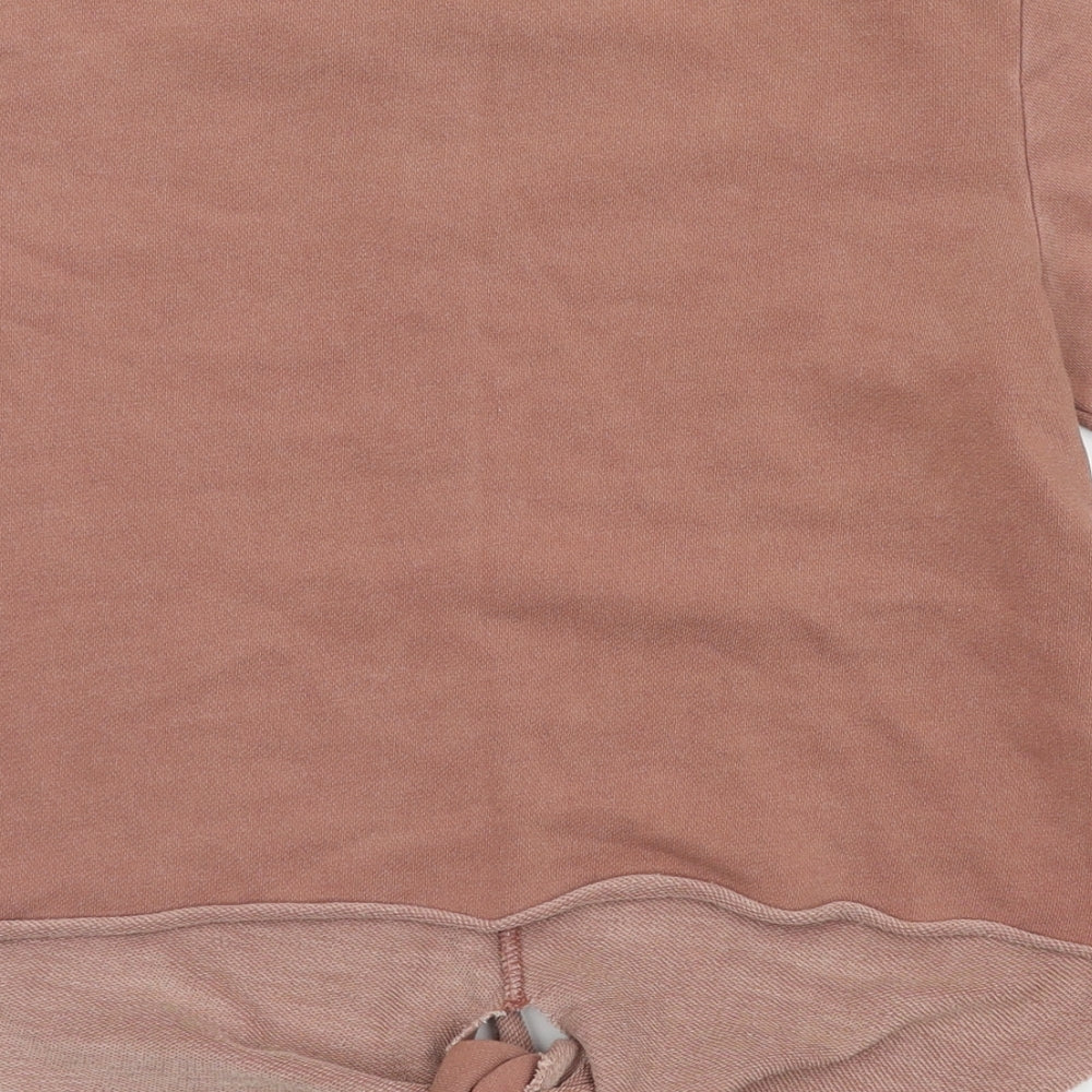 H&M Womens Pink  Jersey Basic T-Shirt Size S