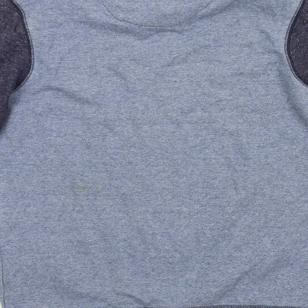 Marks and Spencer Boys Blue  Jersey Pullover Sweatshirt Size 11-12 Years