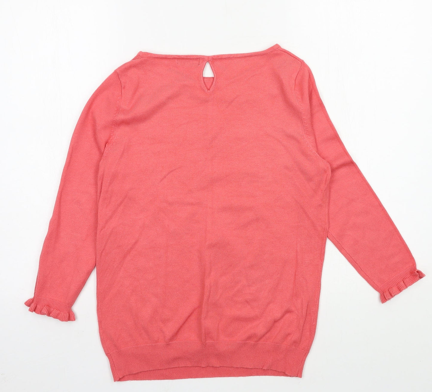 M&Co Womens Multicoloured  Knit Pullover Jumper Size 10