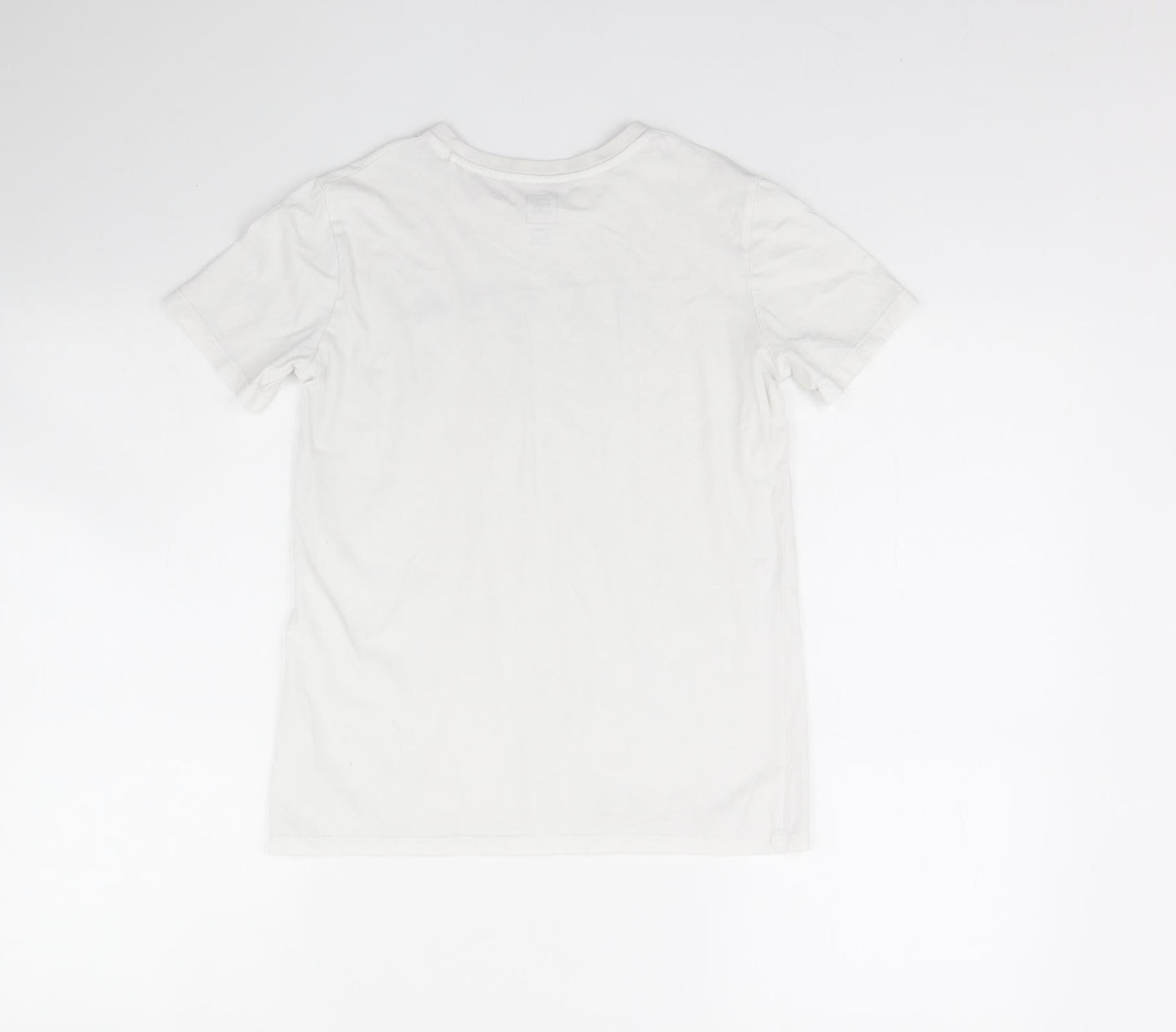 River island  Boys White   Basic T-Shirt Size 9 Years