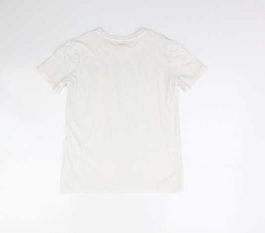 River island  Boys White   Basic T-Shirt Size 9 Years