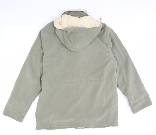 Radish Womens Green   Overcoat Coat Size 18