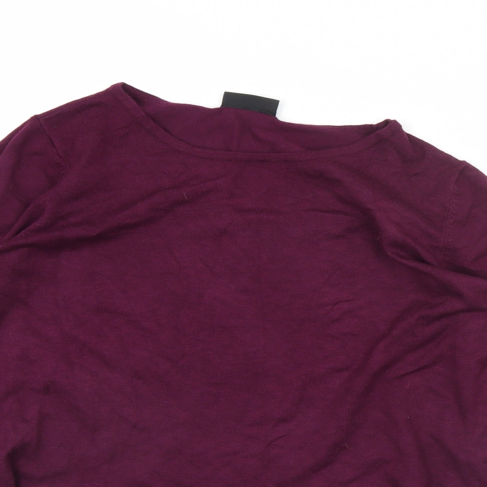 Wllis Womens Purple   Pullover Jumper Size 12