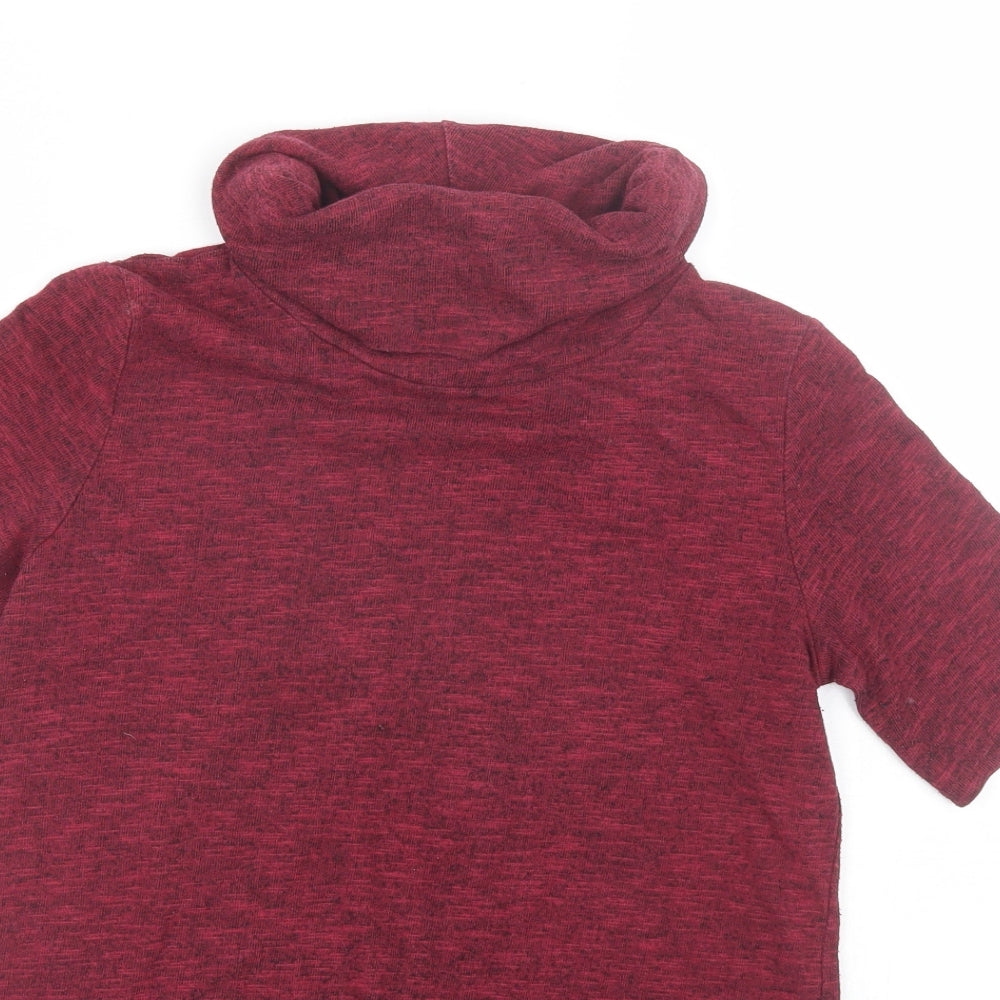 Miss Selfridge Womens Red   Basic T-Shirt Size 8