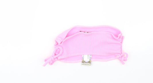 Boohoo Womens Pink   Cropped Tank Size 12