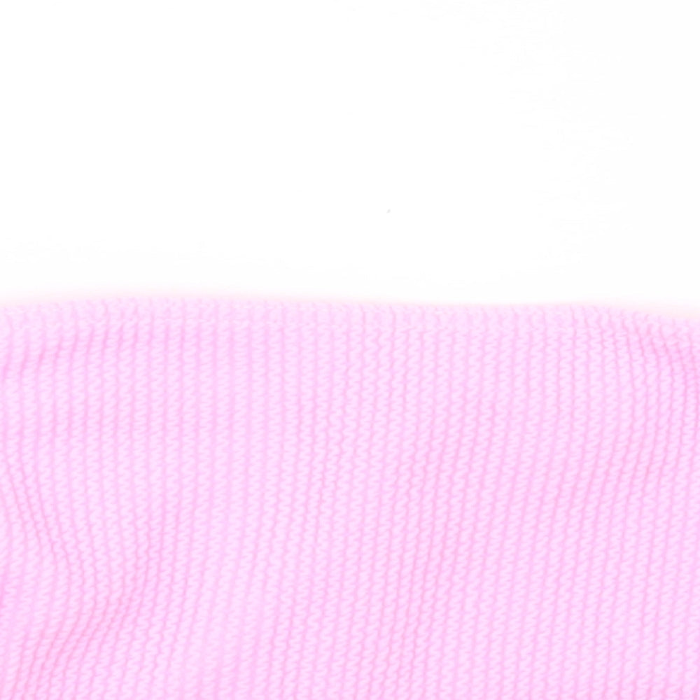 Boohoo Womens Pink   Cropped Tank Size 12