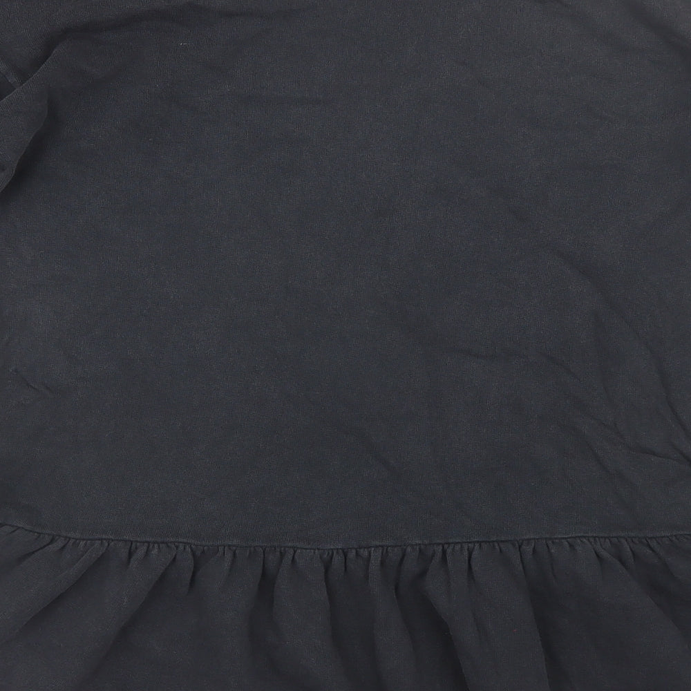 New Look Womens Black   Pullover Sweatshirt Size 6