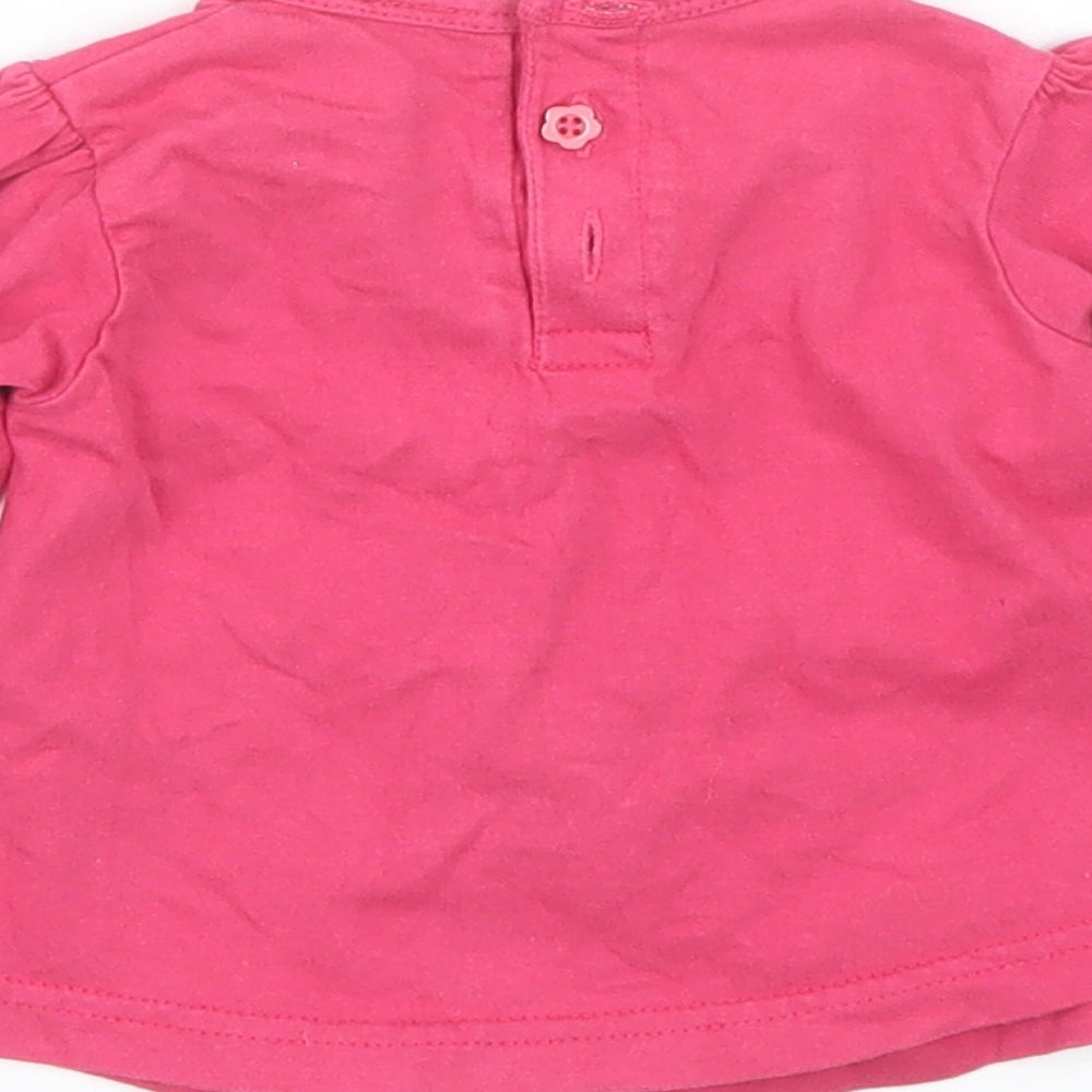 Baby Baby Pink   Basic T-Shirt Size 0-3 Months