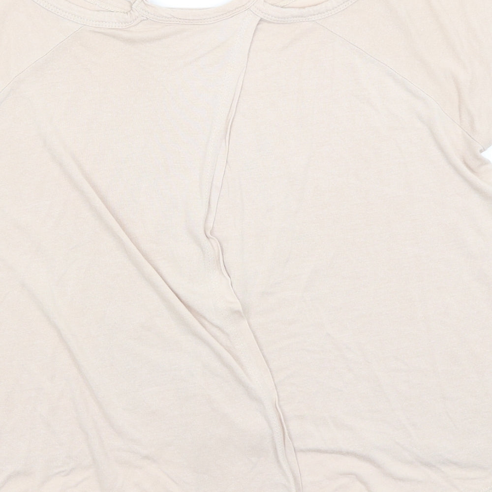 Internationale Womens Pink   Basic T-Shirt Size 10