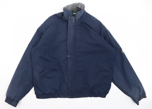 Pro Image Mens Blue   Rain Coat Coat Size XL