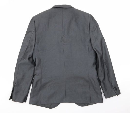 Moss London Mens Grey   Jacket Blazer Size 40