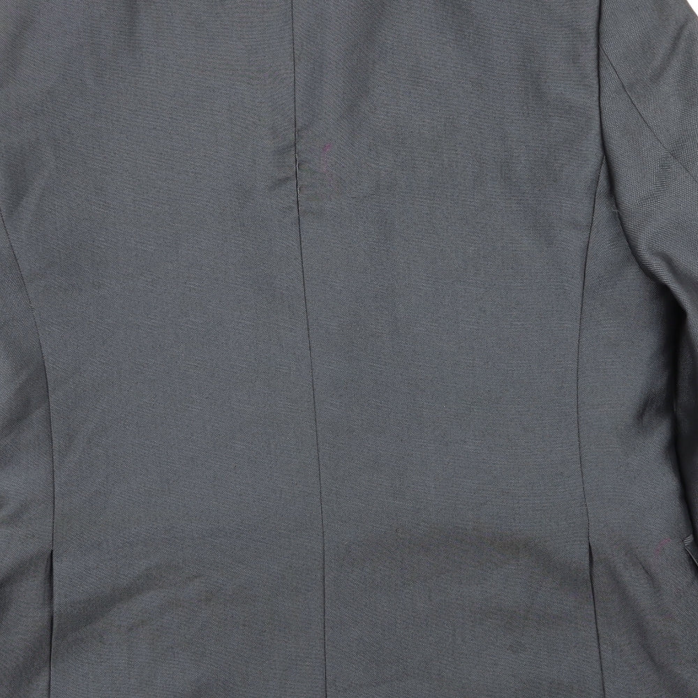 Moss London Mens Grey   Jacket Blazer Size 40