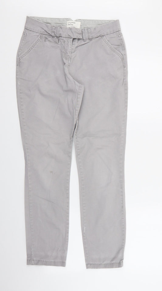 RED HEARING  Womens Grey   Trousers  Size 8 L28 in