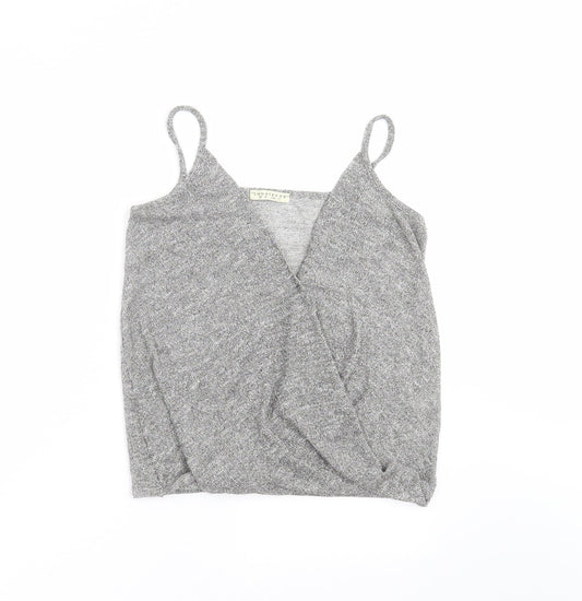 INNOCENCE Womens Silver   Camisole Blouse Size 14