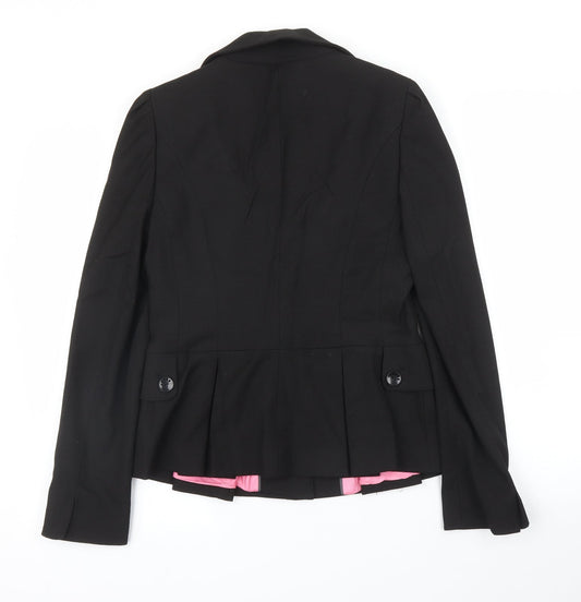 NEXT Womens Black   Jacket Blazer Size 10