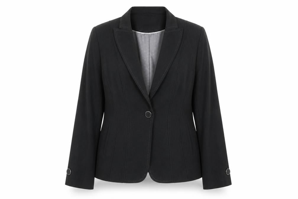 M&S Womens Grey   Jacket Blazer Size 14