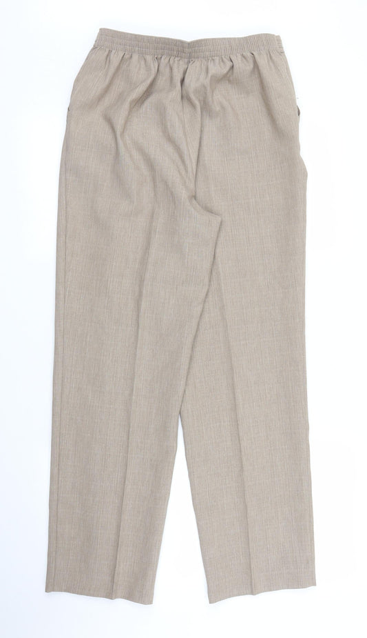 M&S Womens Brown   Trousers  Size 12 L30 in