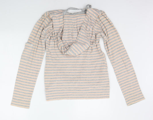 NEXT Womens Beige Striped  Jumper Dress  Size 10