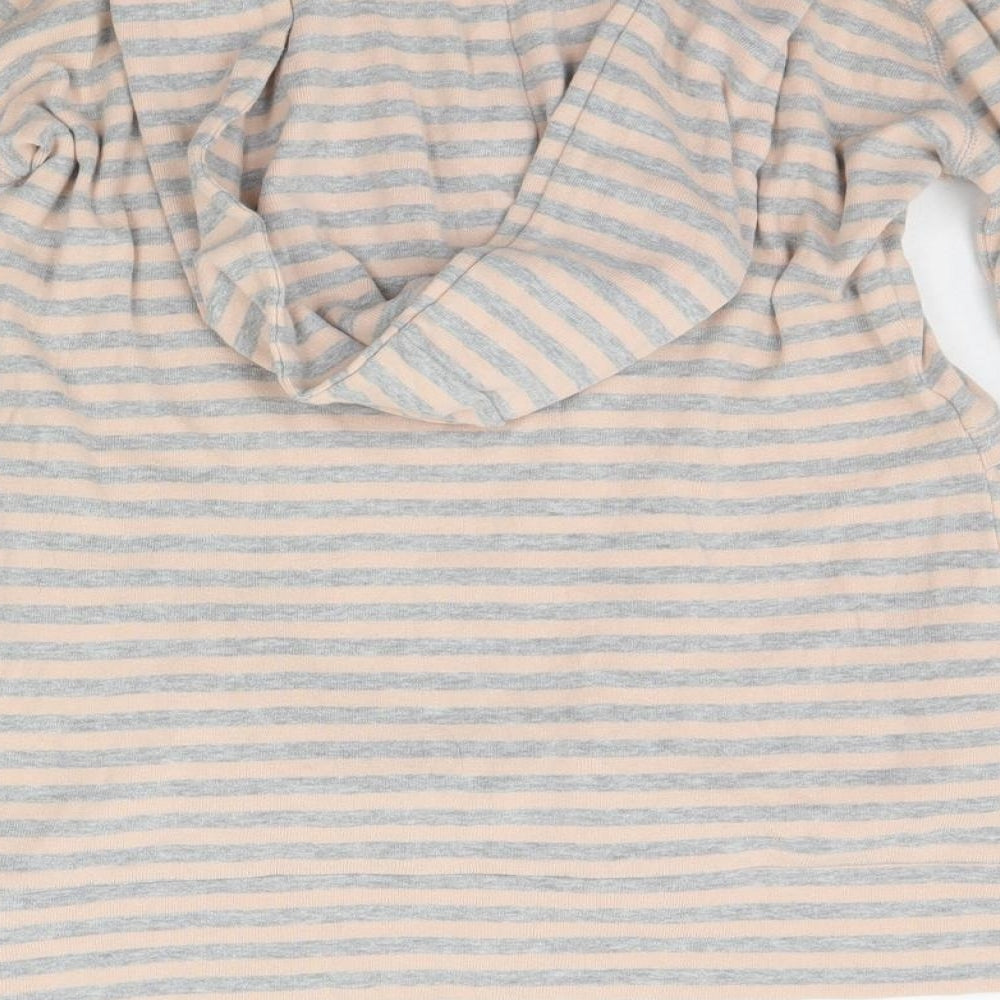 NEXT Womens Beige Striped  Jumper Dress  Size 10