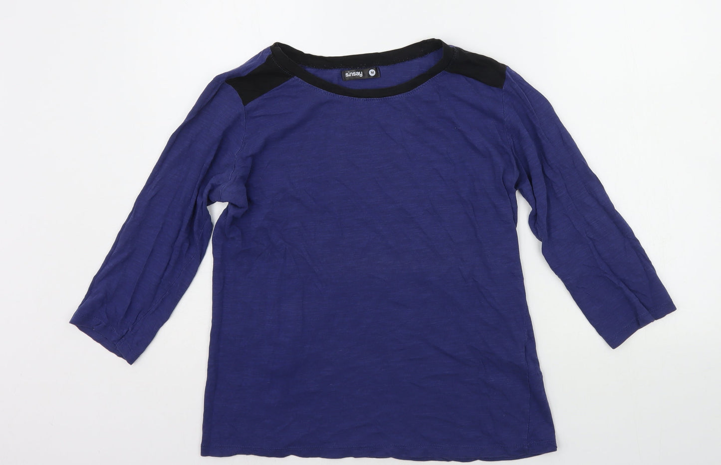 SINSAY Womens Blue   Basic T-Shirt Size M