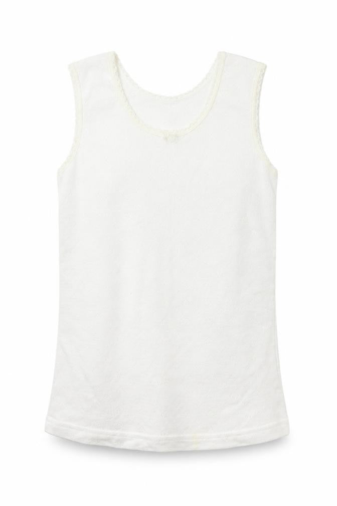 George Girls Silver   Basic Tank Size 8-9 Years