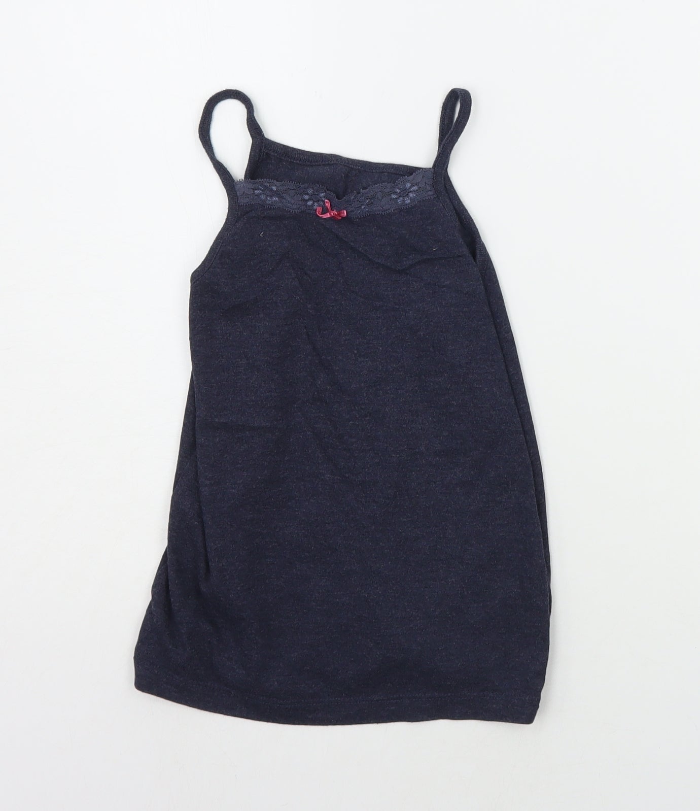 Primark Girls Blue   Basic Tank Size 9-10 Years