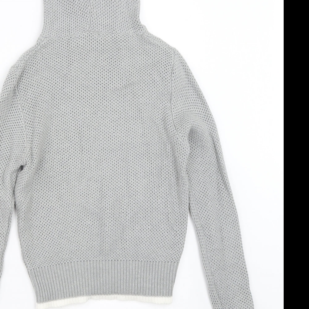 Select Womens Grey   Pullover Hoodie Size 6