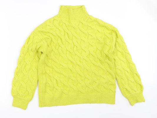 Papaya Womens Green   Pullover Jumper Size S