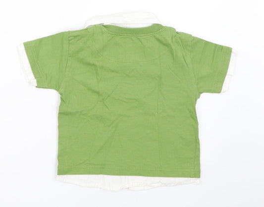 NEXT Boys Green   Basic T-Shirt Size 12-18 Months