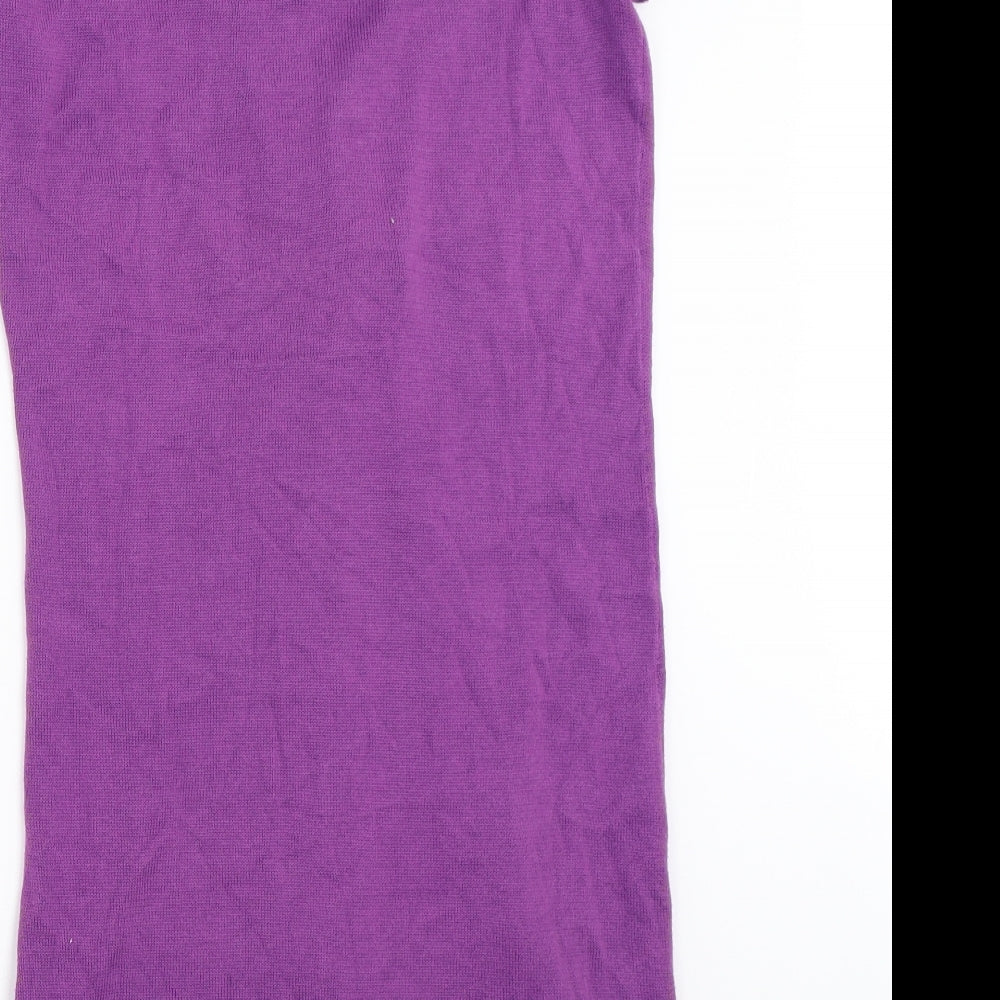 Sandwich Womens Purple   Cardigan Jumper Size S