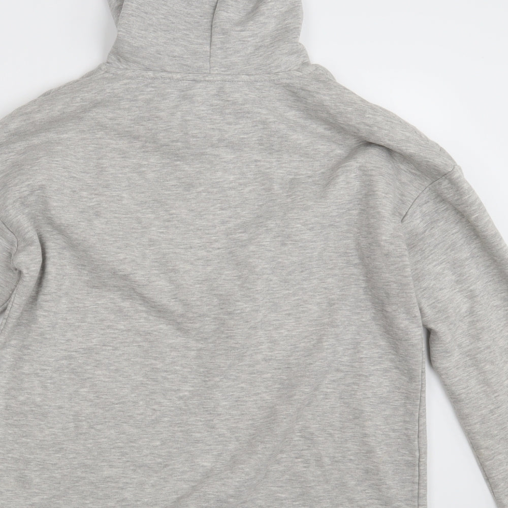 Papaya Womens Grey   Pullover Hoodie Size S