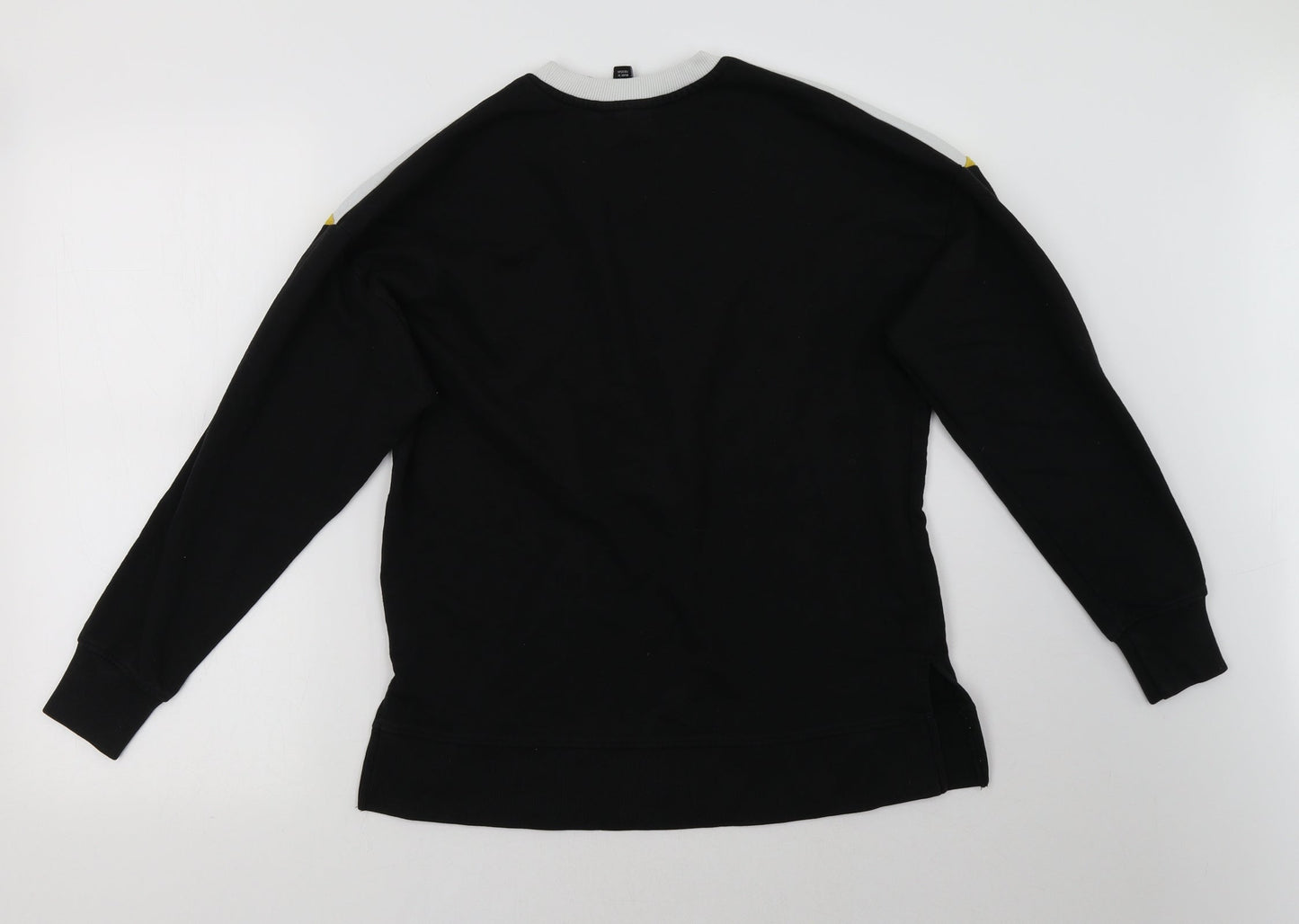 New Look Womens Black   Pullover Sweatshirt Size 8