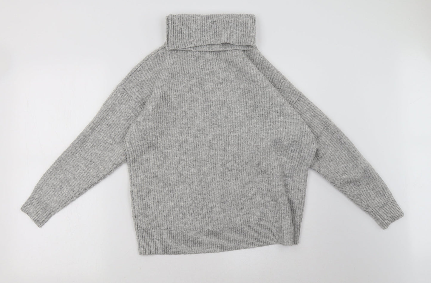 New Look Womens Grey   Pullover Sweatshirt Size M