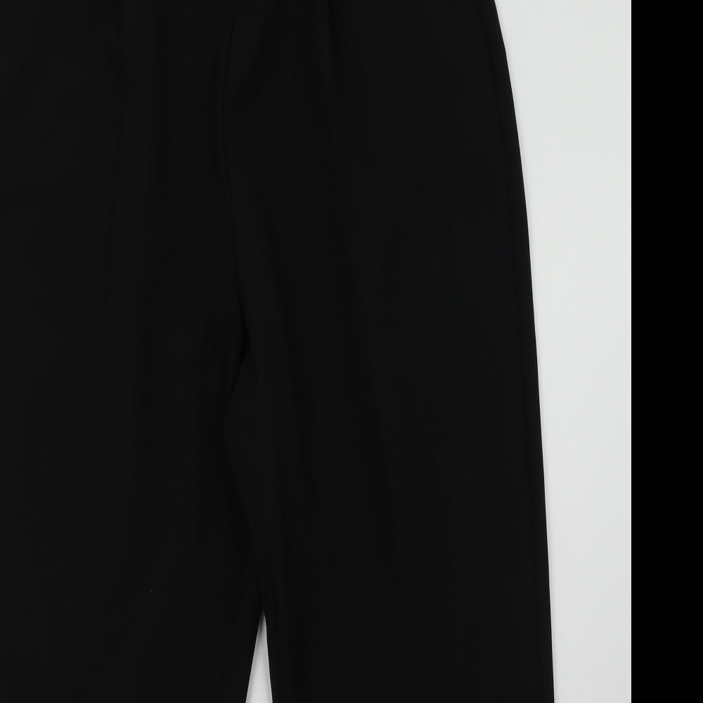 Bonmarché , Womens Black Trousers Size 18 L30 in