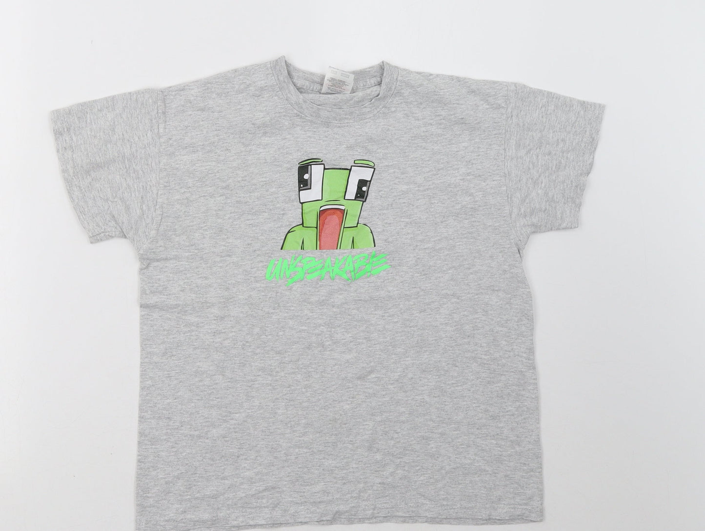 Fruit of the Loom Boys Grey   Basic T-Shirt Size 10-11 Years