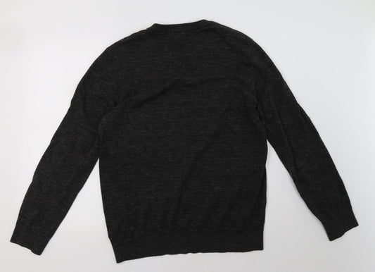H&M Mens Grey   Pullover Sweatshirt Size M